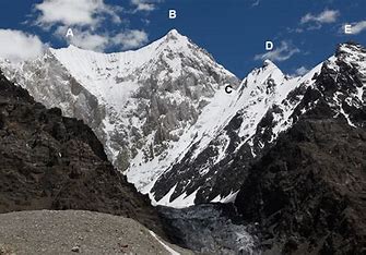 Gasherbrum VI  Peak summit ridge